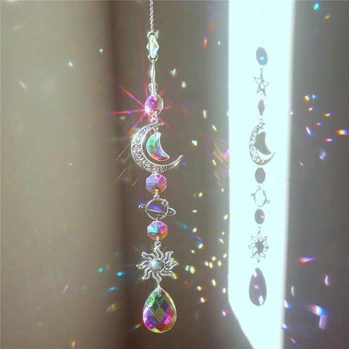 Magical Rainbow Prism Suncatcher Decoration - Juneptune