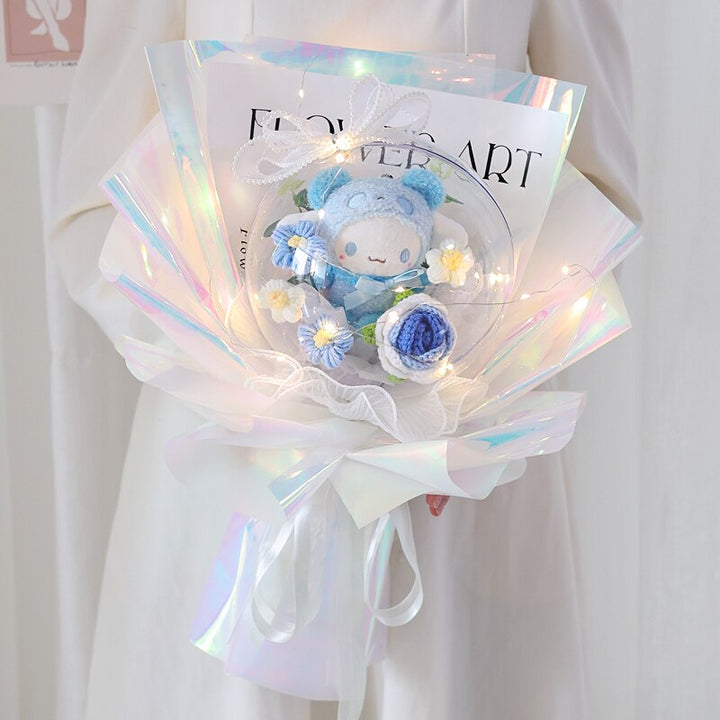 Sanrio Kuromi Cinnamoroll My Melody Plush Colorful Bouquet - Juneptune