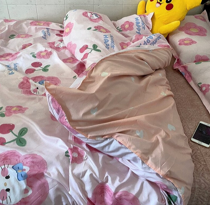 Sanrio Hello Kitty Bedding Set - Juneptune