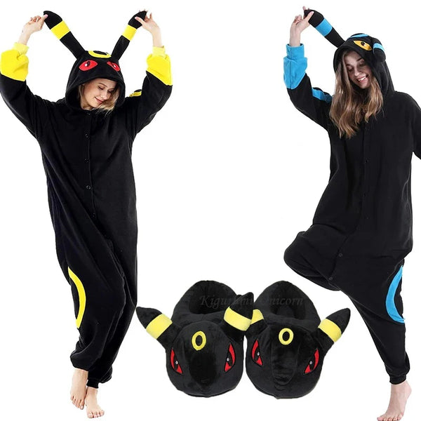 Umbreon Pokémon Adult Onesie Jumpsuit