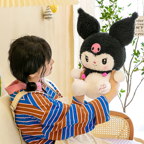 Sanrio Fluffy Kuromi Oversized Plush Toy - Juneptune