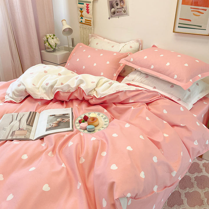 Aesthetic Checkerboard Bedding Set - Juneptune