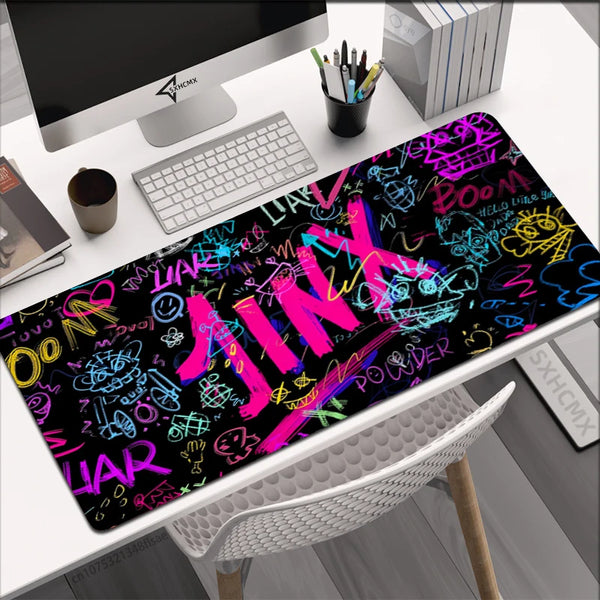 Arcane Jinx Graffiti Mouse Pad