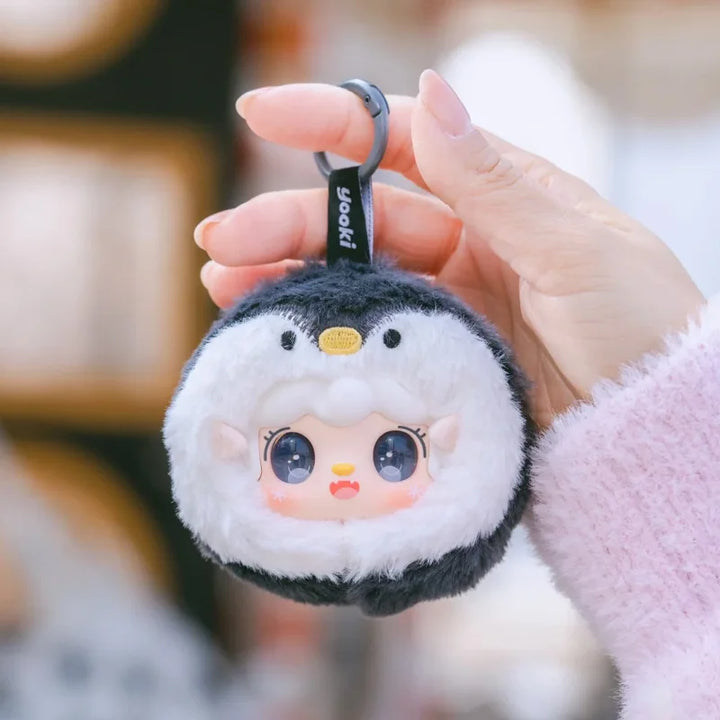 Boîte Mystère Yooki V6 Mini Ocean Baby - Porte-clés En Peluche, Figurine Animé - Cadeau Surprise Aléatoire