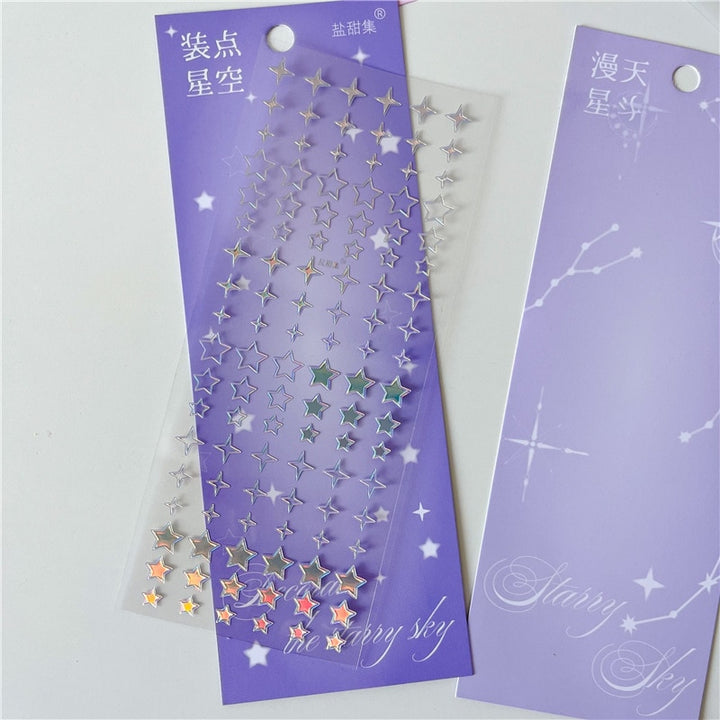 Korean Style Sparkling Stickers - Juneptune