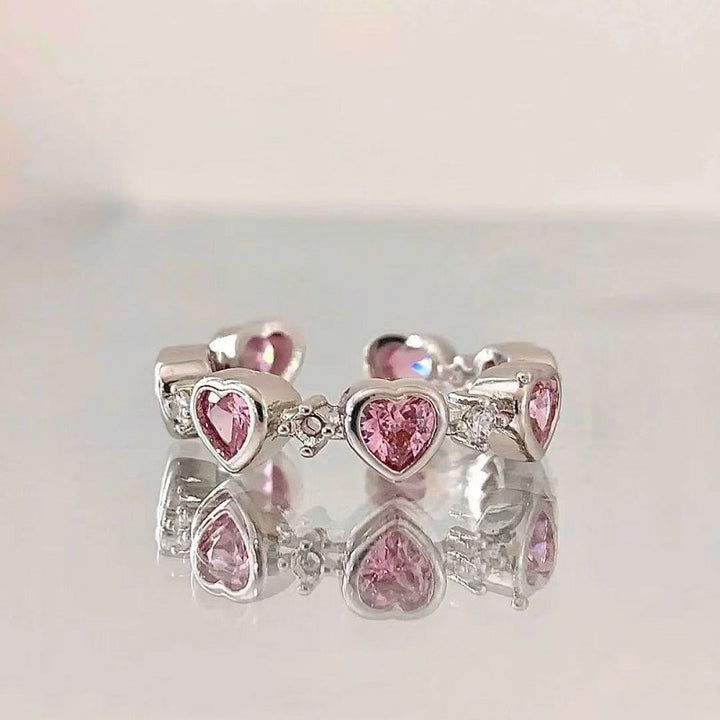 Kawaii Pink Rings - Juneptune