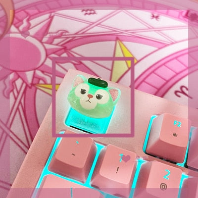 Sanrio Colorful Keyboard Keycap - Juneptune