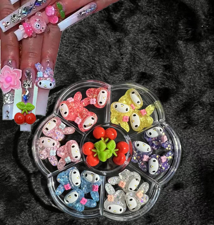 Kawaii Sanrio DIY Nail Charms - Juneptune