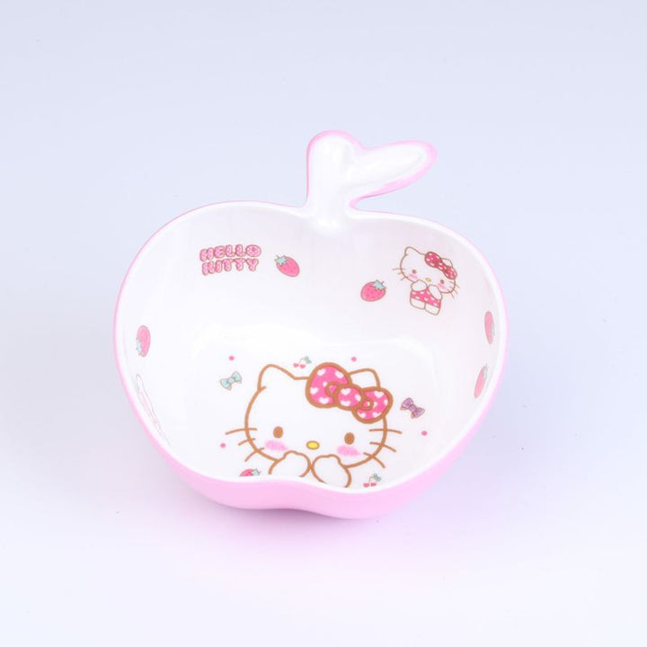 Kawaii Sanrio Pink Hello Kitty Tableware Set - Juneptune