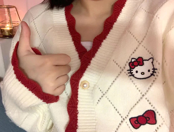 Sanrio Hello Kitty Cardigan - Juneptune