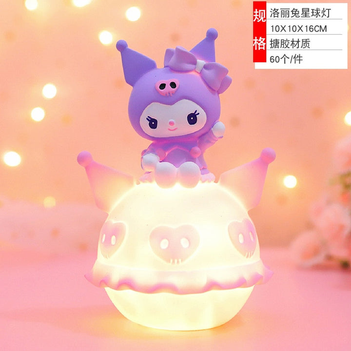 Sanrio Kawaii Moon LED Night Light Lamp - Juneptune