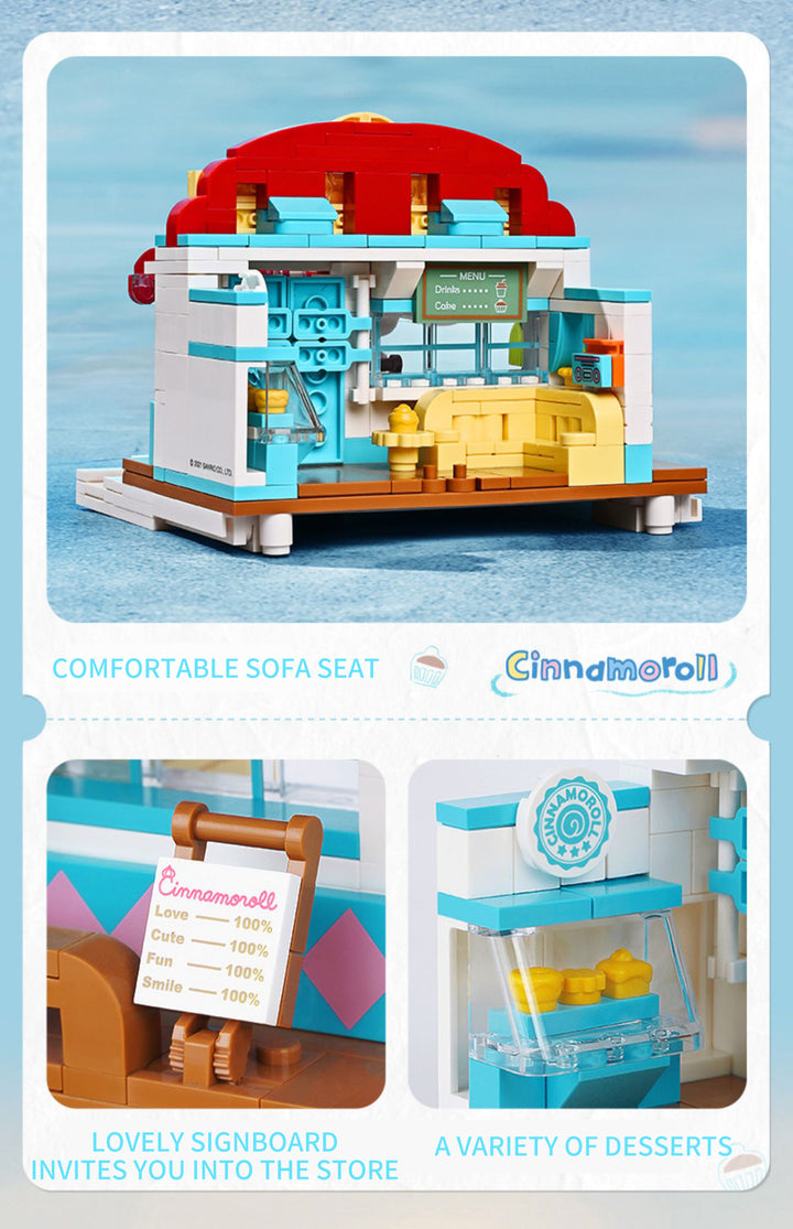 Sanrio House Building Blocks - Juneptune