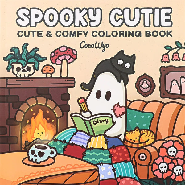 Spooky Cutie Coloring Book