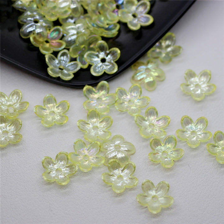 Flower Petal Shaped DIY Crafting Beads - Juneptune
