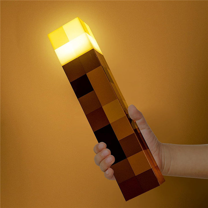 Minecraft Brownstone Torch USB Led Lamp - Juneptune
