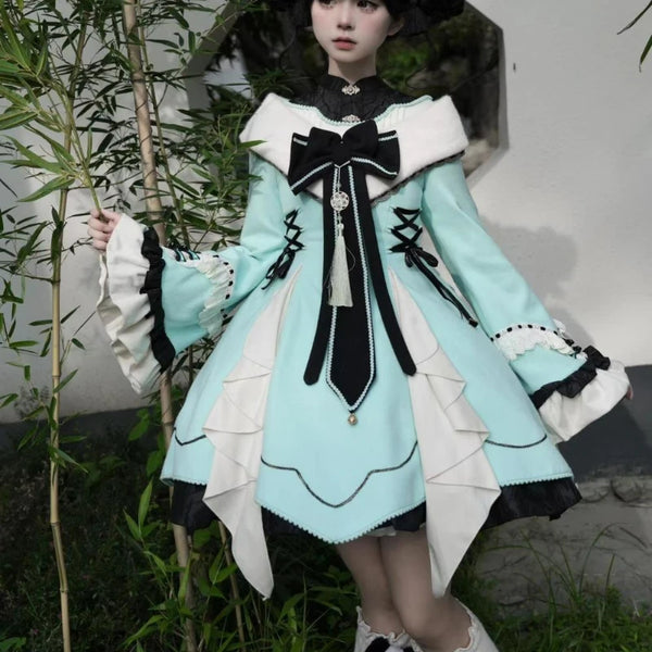 Ice Blue Gothic Lolita Dress
