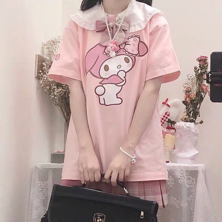 Kawaii Sanrio My Melody T-Shirt - Juneptune