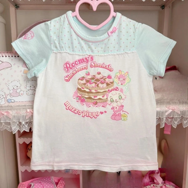 Roomy’s Strawberry Shortcake Pastel Tee