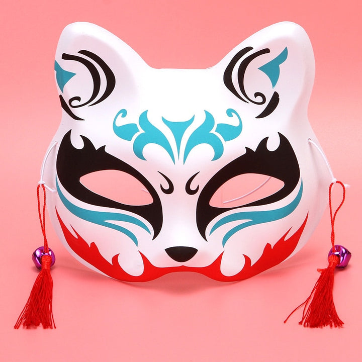 Anime Japanese Inspired Cosplay Fox Mask - Juneptune