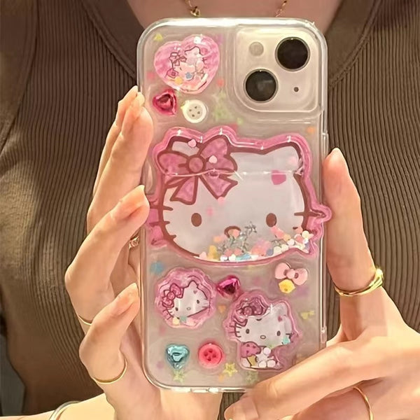 Sanrio Hello Kitty Quicksand iPhone Case - Juneptune