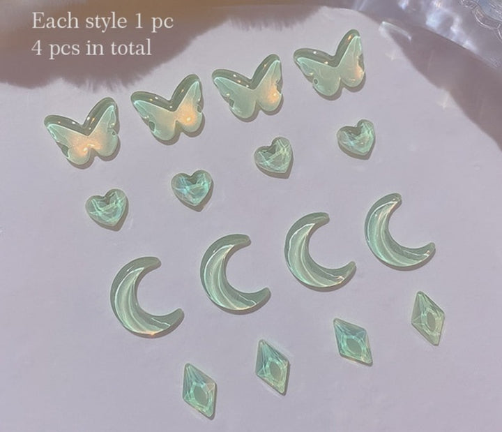 Crystal Astro DIY Nail Beads - Juneptune