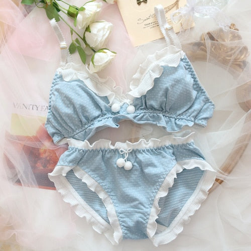 Baby Blue Underwear Set Juneptune
