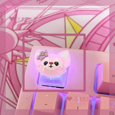 Sanrio Colorful Keyboard Keycap - Juneptune
