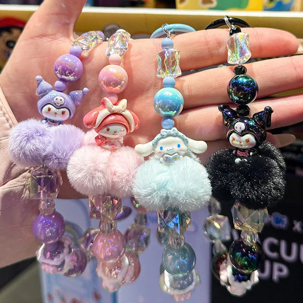 Kawaii Mascots Bracelet Style Keychain