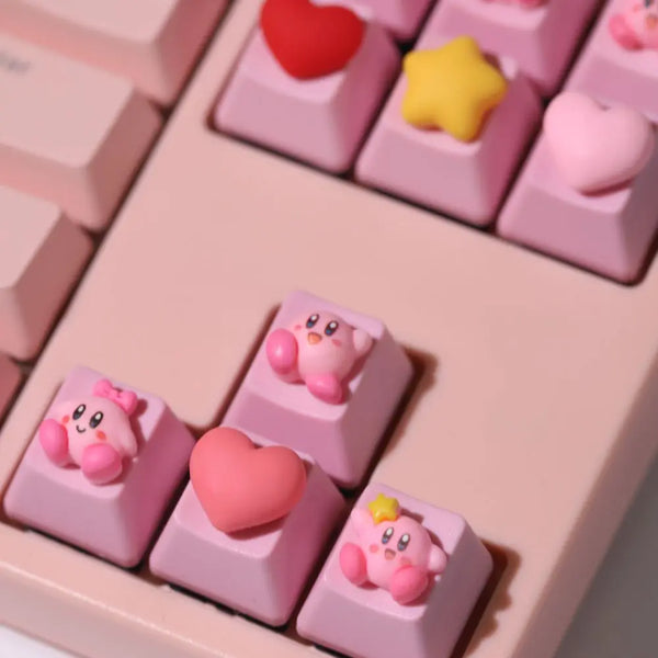 DIY Kirby Keycaps