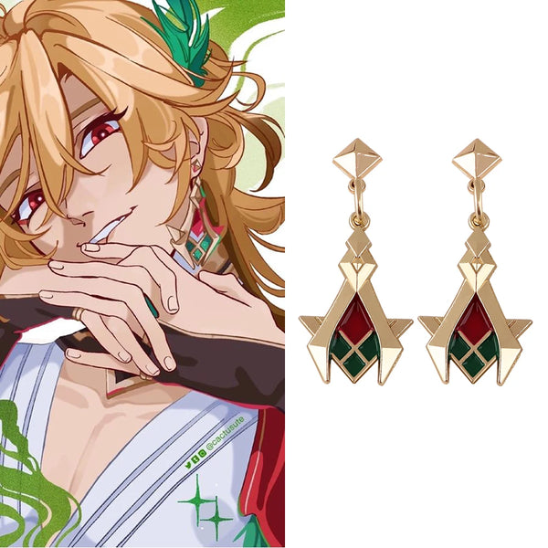 Genshin Impact Kaveh Stud Earrings