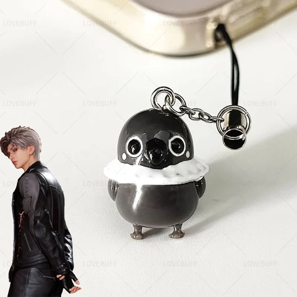 Love And Deepspace Sylus Grumpy Crow Keychain