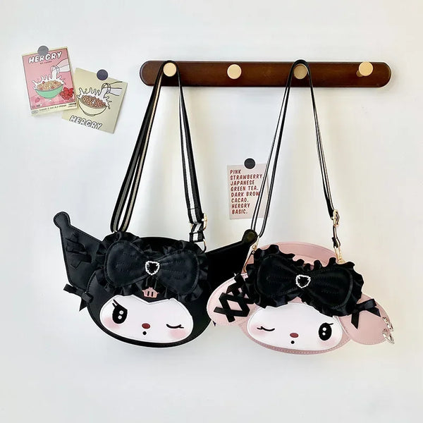 Gothic Sanrio Leather Bag