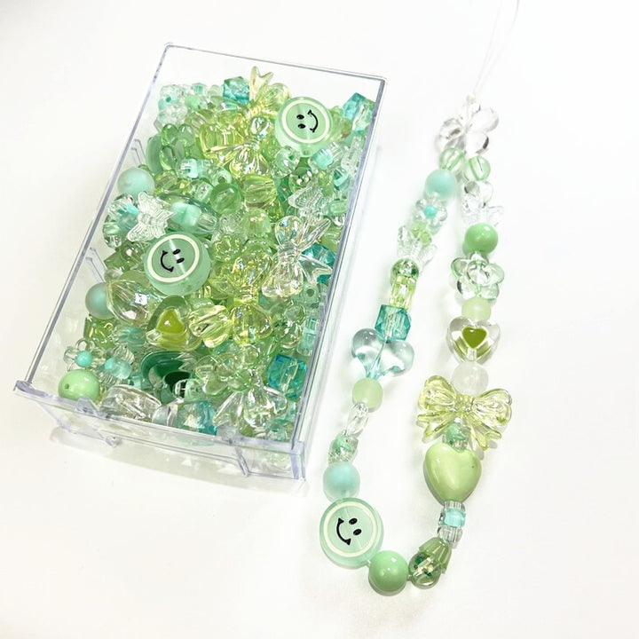 Colorful Spring Mix DIY Crafting Beads - Juneptune