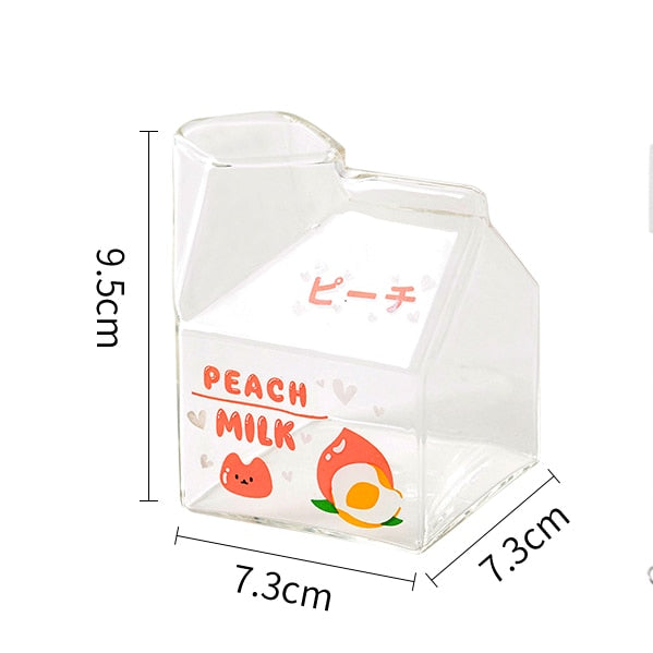 Milk Cartoon Shaped Cute Cup - Juneptune