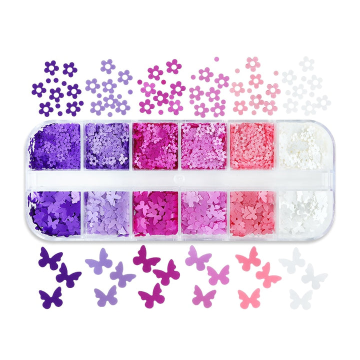 Kawaii DIY Nail Glitter Sequins - Juneptune