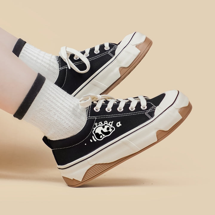 Kawaii Panda Chunky Sneakers - Juneptune