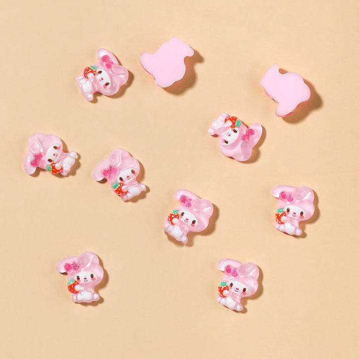 Sanrio My Melody Resin DIY Nail Charms - Juneptune