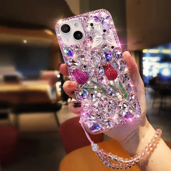 Diamond Tulip iPhone Case
