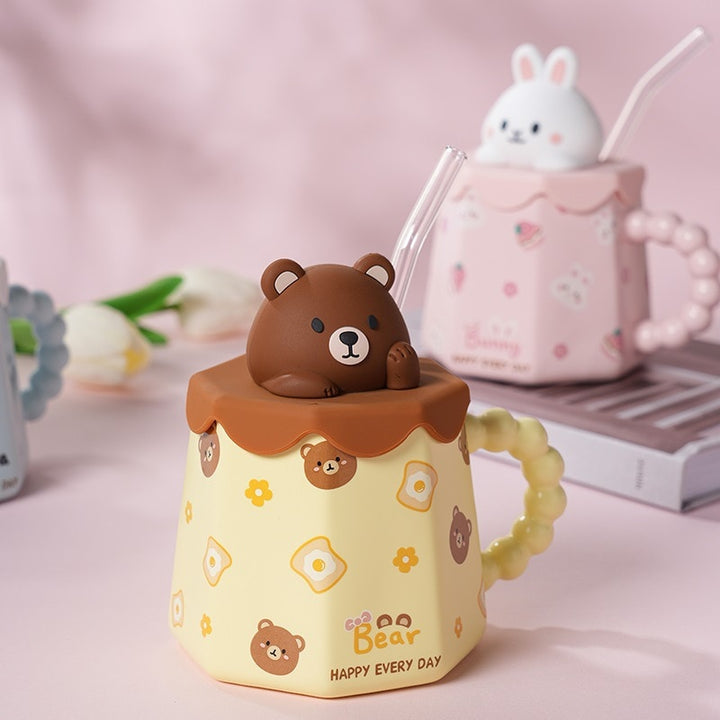 Cute Animal Ceramic Mug - Juneptune