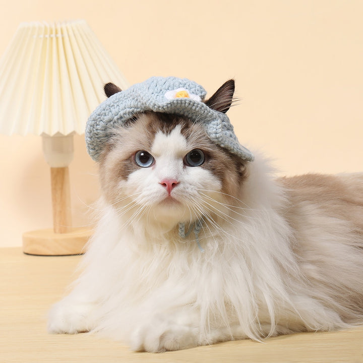 Kawaii Knitted Pet Hat - Juneptune