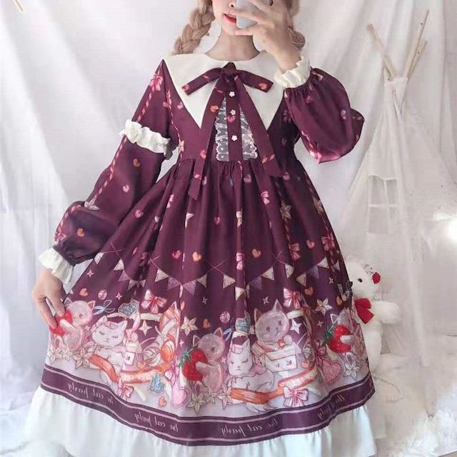 Sweet Lolita Colorful Dress - Juneptune