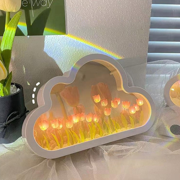 DIY Tulip Cloud Night Light Lamp - Juneptune