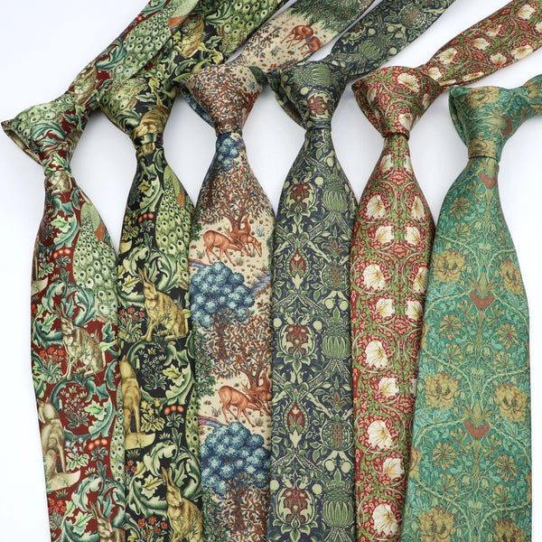 Vintage Woodland Tapestry Heritage Tie Collection