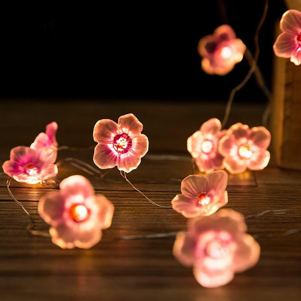 Cherry Blossom String Lights – Juneptune