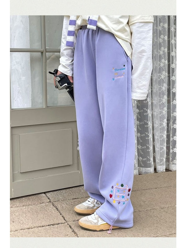 Kawaii Star Oversized Pants - Juneptune