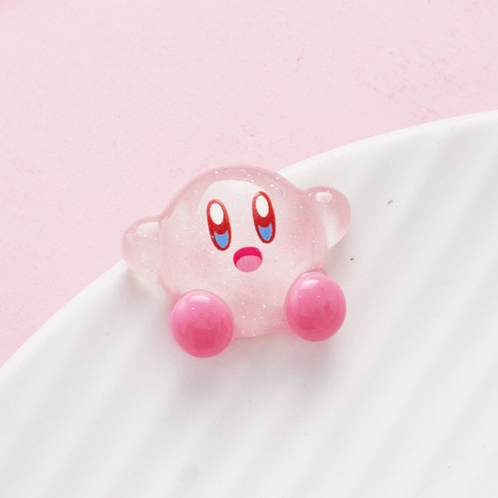 Kawaii Kirby DIY Nail Charms - Juneptune