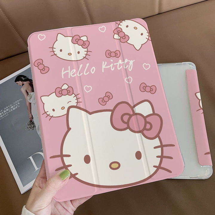 Sanrio Cute Hello Kitty Apple iPad Protective Case - Juneptune