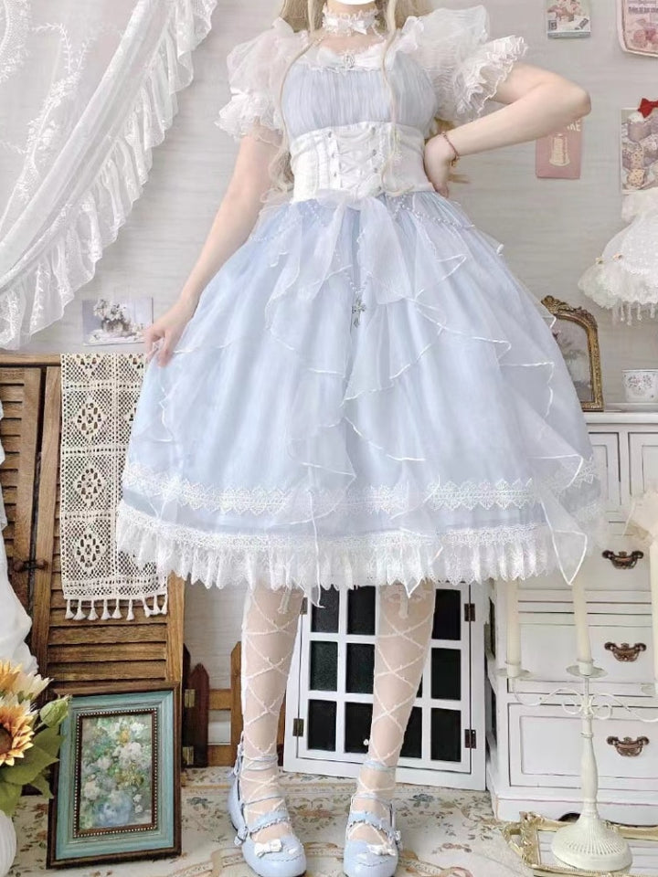 Lolita Fairy Blue Dress - Juneptune