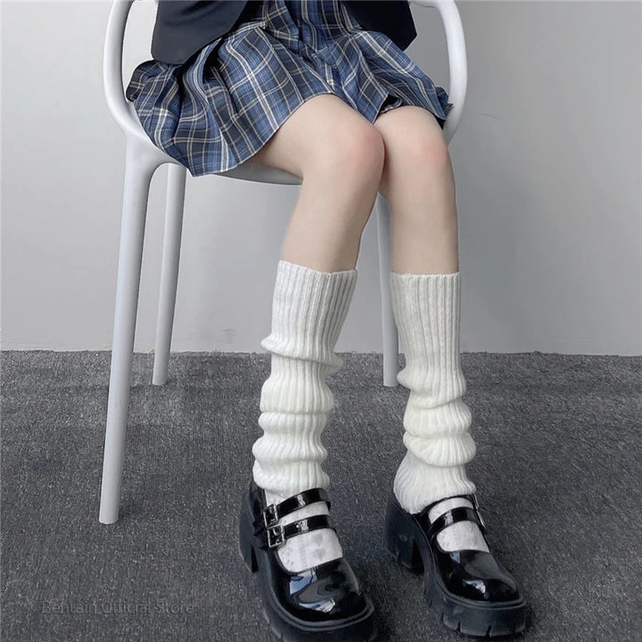 Sweet Lolita Knitted Leg Warmers - Juneptune