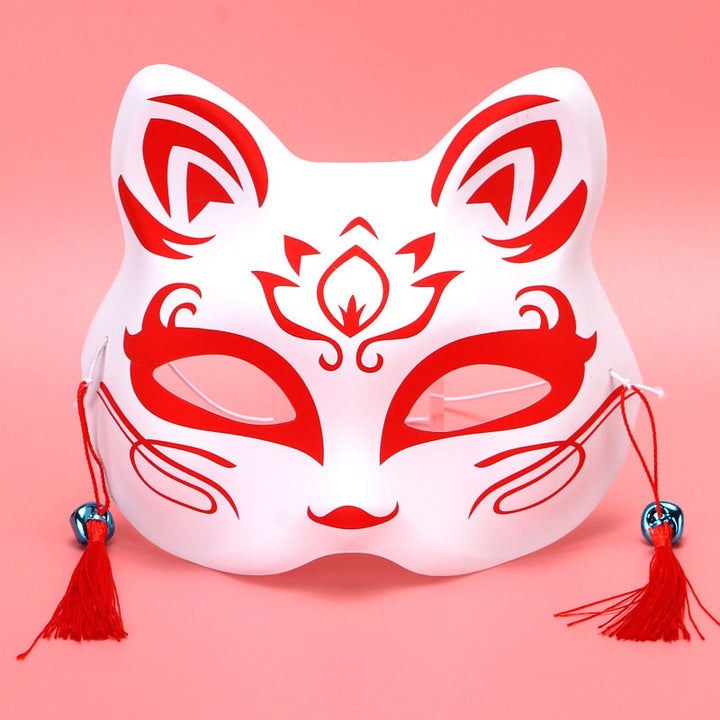 Anime Japanese Inspired Cosplay Fox Mask - Juneptune